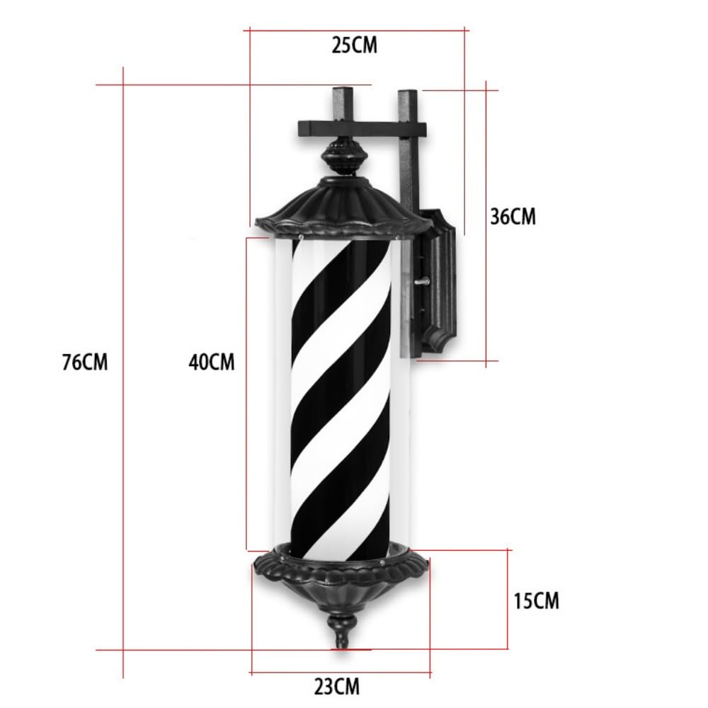 サインポール　理容 Amazon | KCNN サインポール 理容 理容室LEDサインポール76センチ
